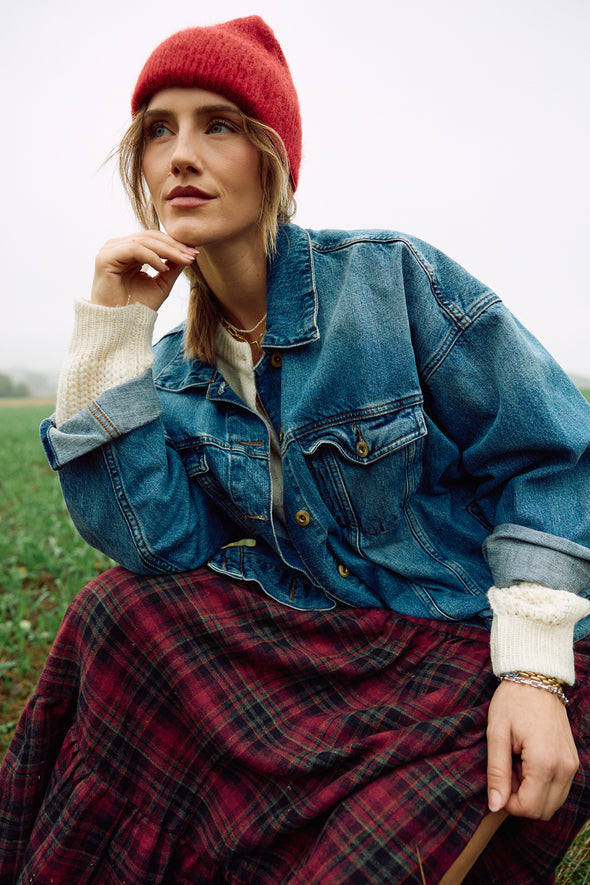 Costello Denim Jacket Vintage Blue