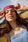 Bandana Scarf Bordeaux