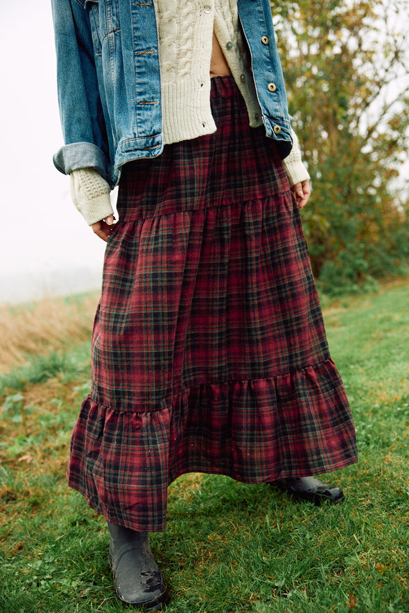 Rosita Checkered Skirt