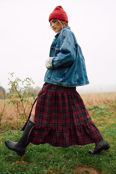 Rosita Checkered Skirt