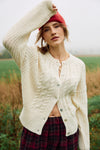 Lola Cardigan Ecru