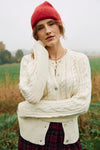 Lola Cardigan Ecru