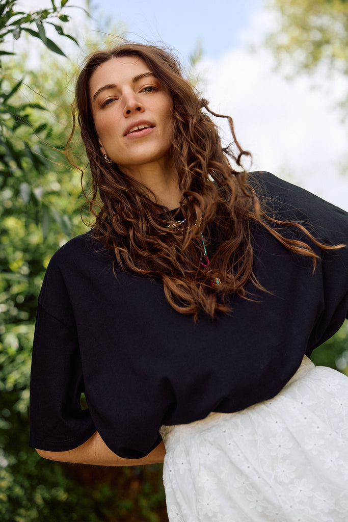 Lima Oversized T-Shirt Black