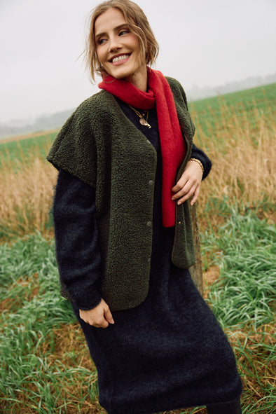 Lia Oversized Veste Khaki