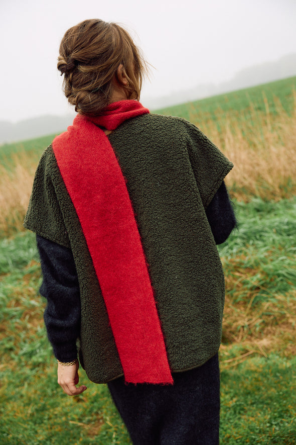 Lia Oversized Veste Khaki