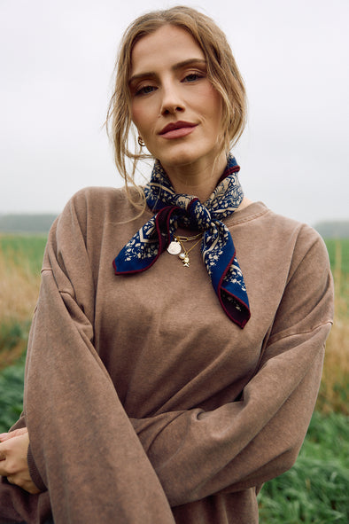 Berre Scarf Royal Blue