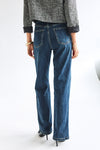 Capucine Wide Denim Dark Blue