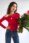 Rosemary Top Red