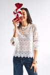 Mia Lace Blouse