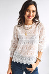 Mia Lace Blouse