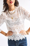 Mia Lace Blouse