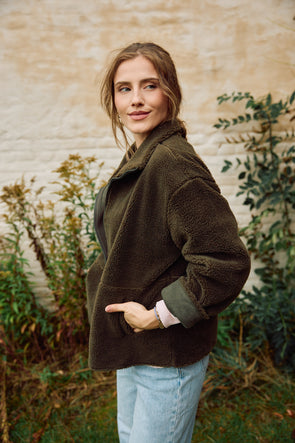 Monti Teddy Jacket Hunter