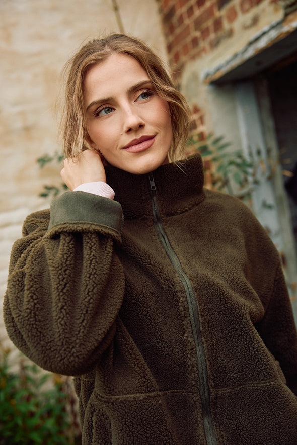 Monti Teddy Jacket Hunter