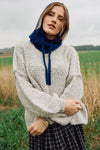 Noah Teddy Knit Light Grey