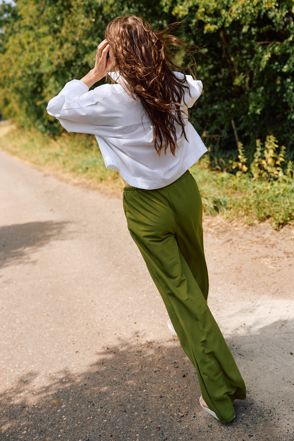 Astha Cropped Shirt