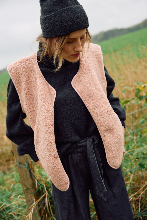 Gigi Veste Vintage Pink