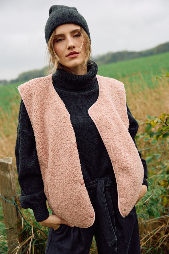 Gigi Veste Vintage Pink