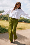 Astha Cropped Shirt