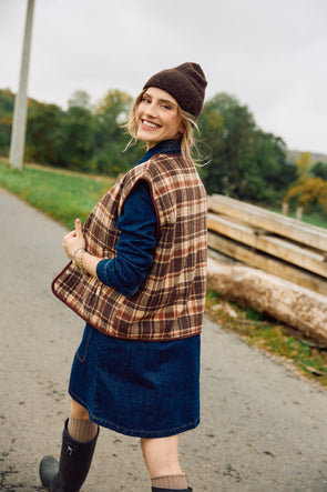 Rebecca Denim Dress Brut