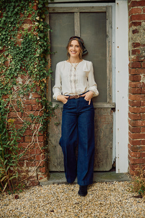Pepino Wide Denim Brut