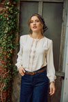 Daphne Blouse Ivory