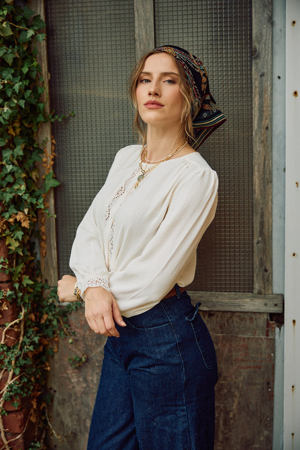 Daphne Blouse Ivory