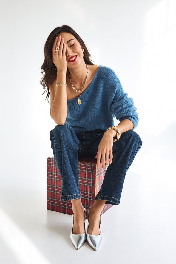 Asia One Shoulder Knit