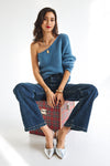 Asia One Shoulder Knit