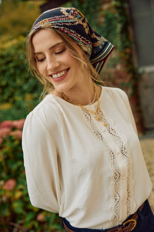 Daphne Blouse Ivory