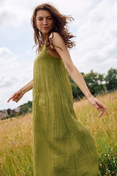 Isabela Dress Guacamole