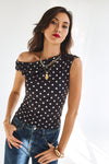 Anaïs Polkadot Top