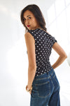 Anaïs Polkadot Top