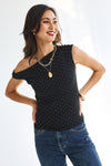 Jazz Strass Top Black