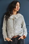 Lulu New Cardigan Light Grey Melange