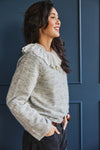 Lulu New Cardigan Light Grey Melange
