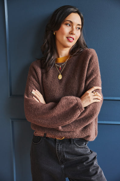 Antoine Knit Chocolate