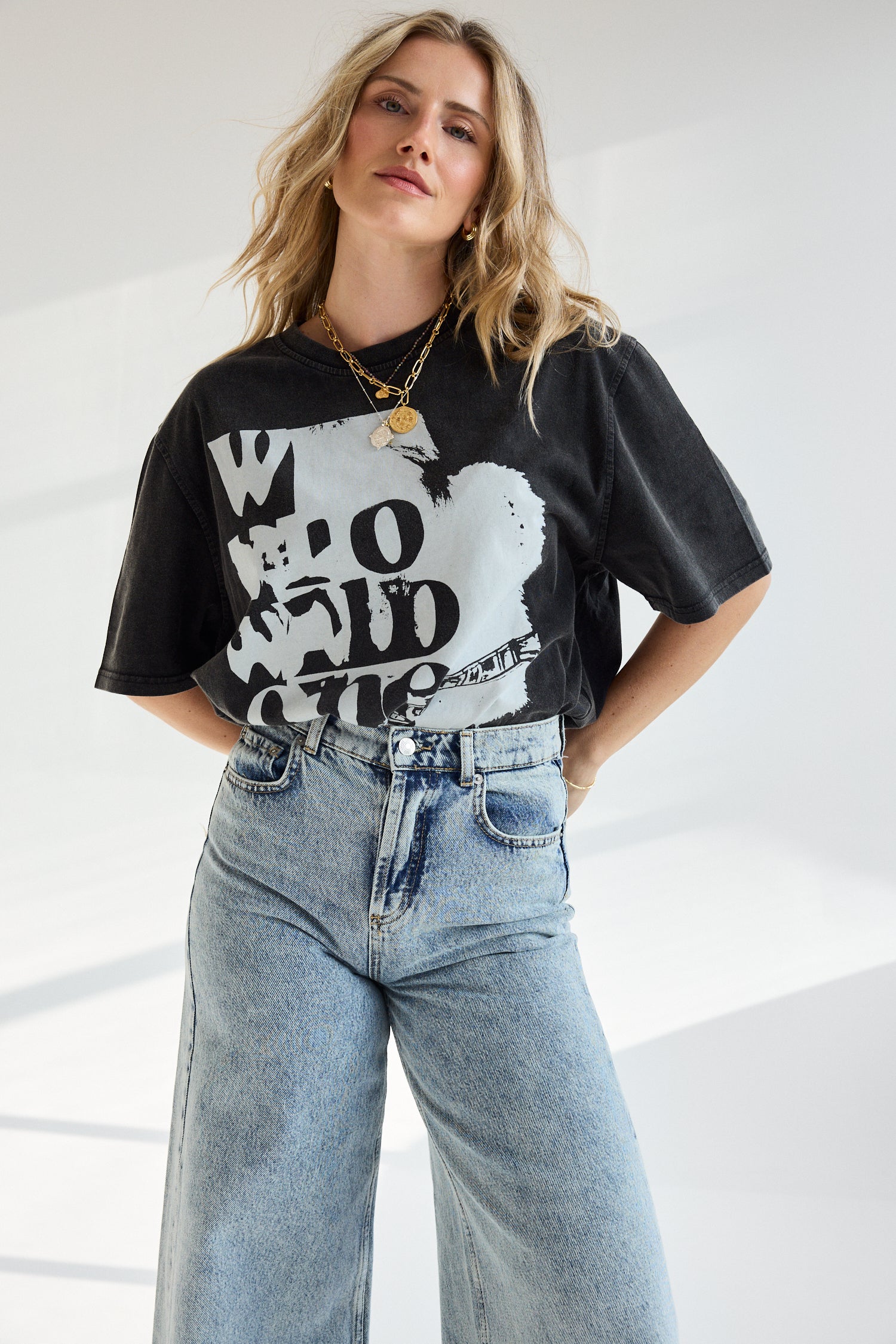Mae Oversized Wild One T-Shirt