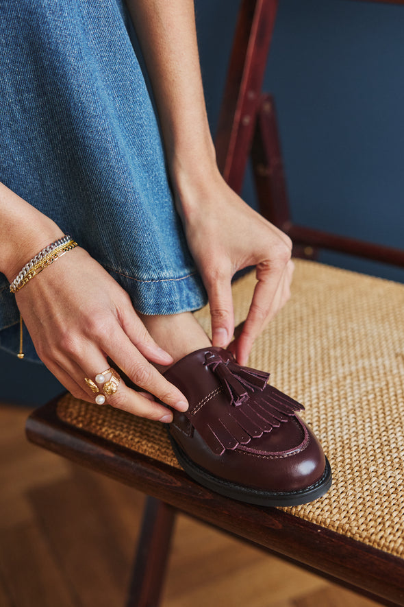 Olivia Loafer Burgundy