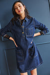 Rebecca Denim Dress Brut