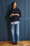 Noah Teddy Knit Navy