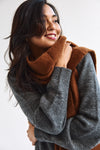 Le Big Scarf Chestnut