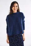 Kunlun Merino Jumper Blue