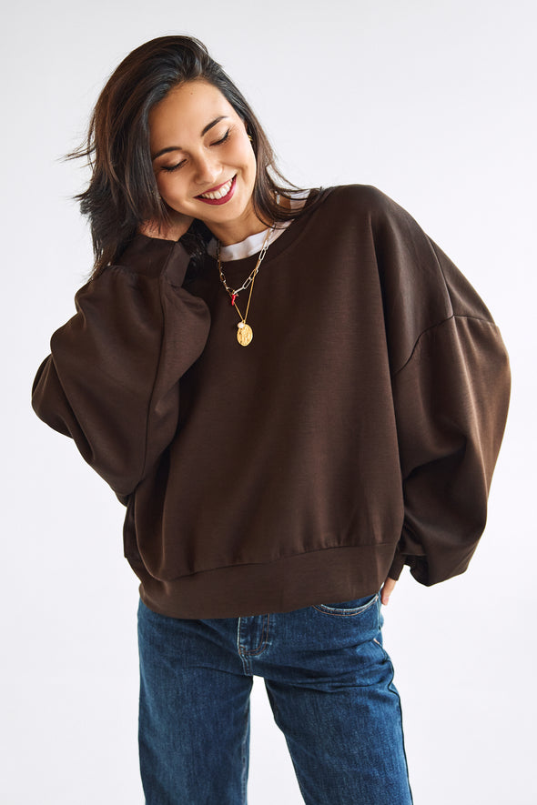 Tess Sweater Brown