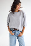 Daisy Day Sweater Grey