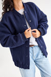 Clara Bomber Navy