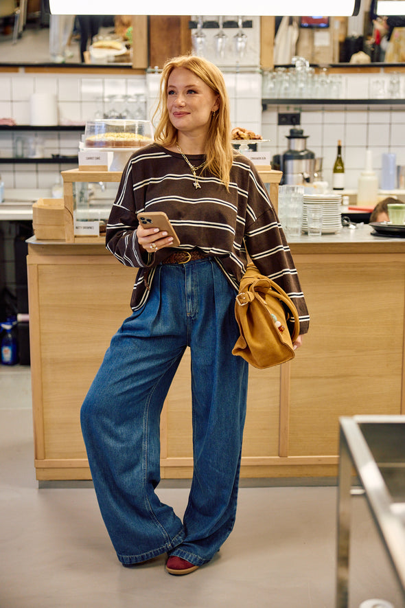 Farrow LS Top Brown