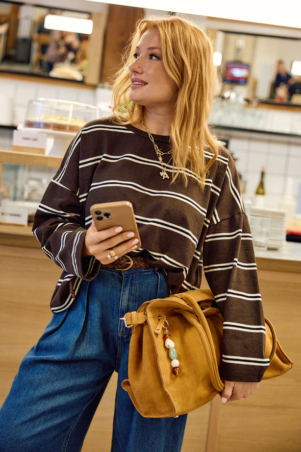 Farrow LS Top Brown