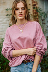 Diane Vintage Sweater Azalea