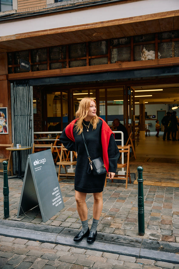 Monti Knit Dress Black