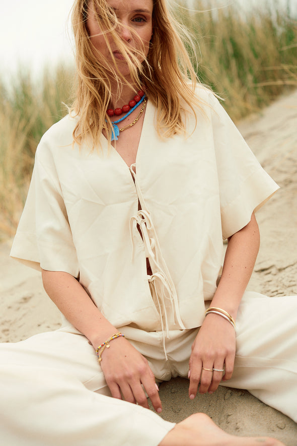 Natuk Boxy Tie Top Birch